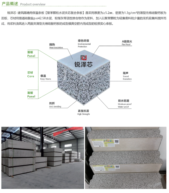 銳澤芯*輕質(zhì)復合節(jié)能墻板